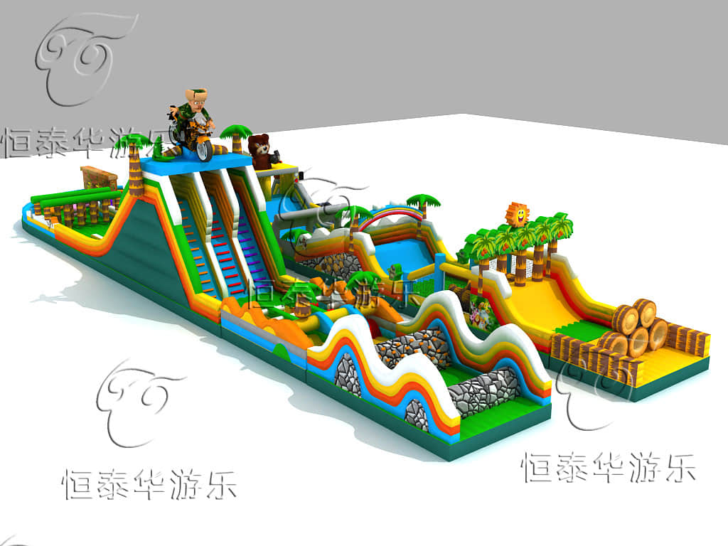 笨熊陆地冲关设备