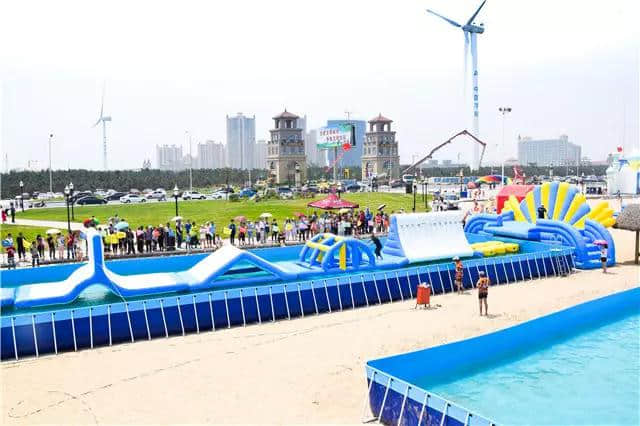 闯关啦！焦作五洲国际商贸城水上冲关8月5日开幕